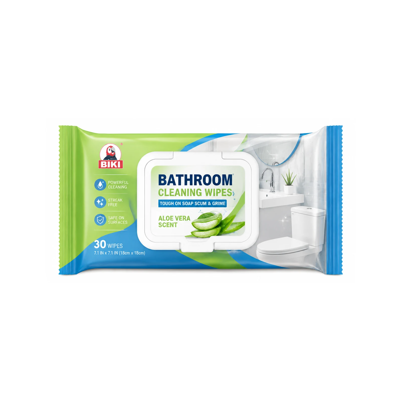 Bathroom & Toilet Cleaning Wipes Soft Pack