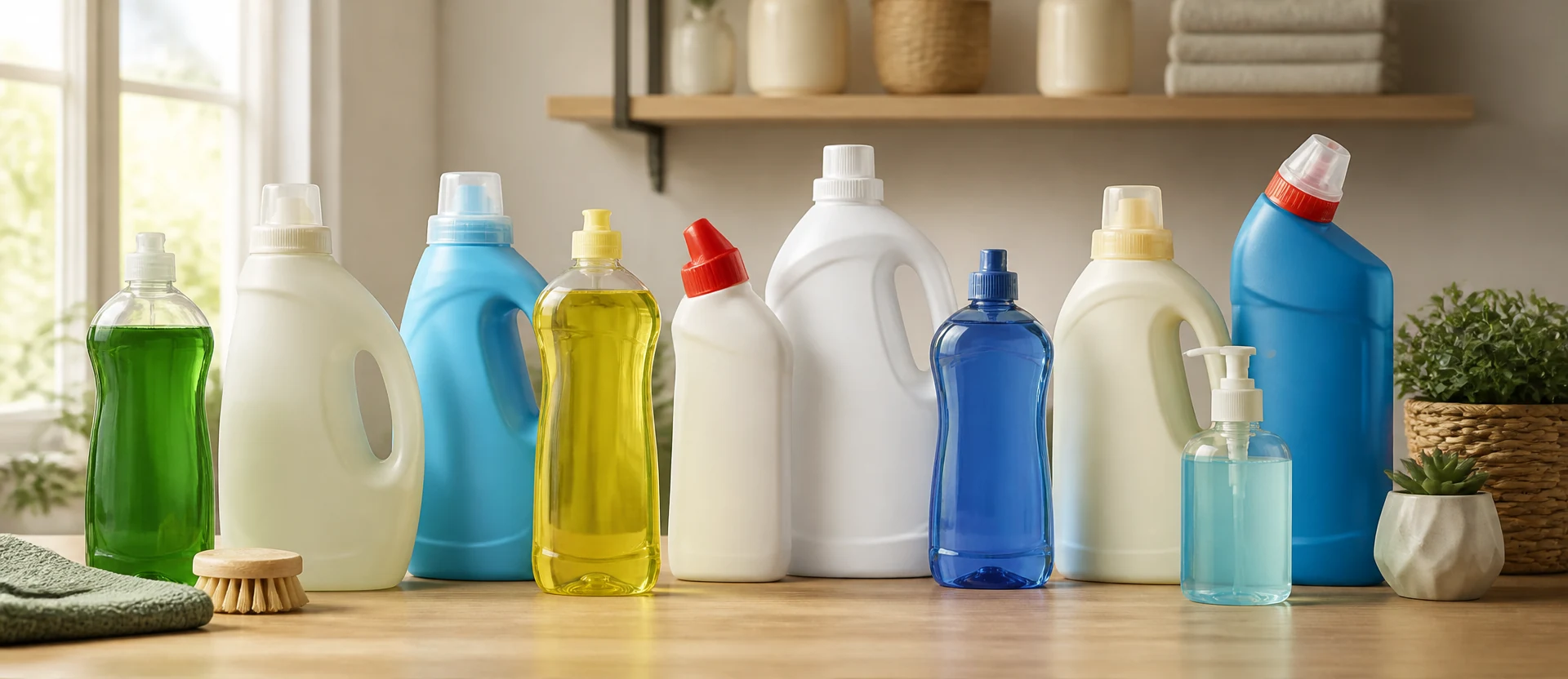 Home cleaning product lineup for private label buyers