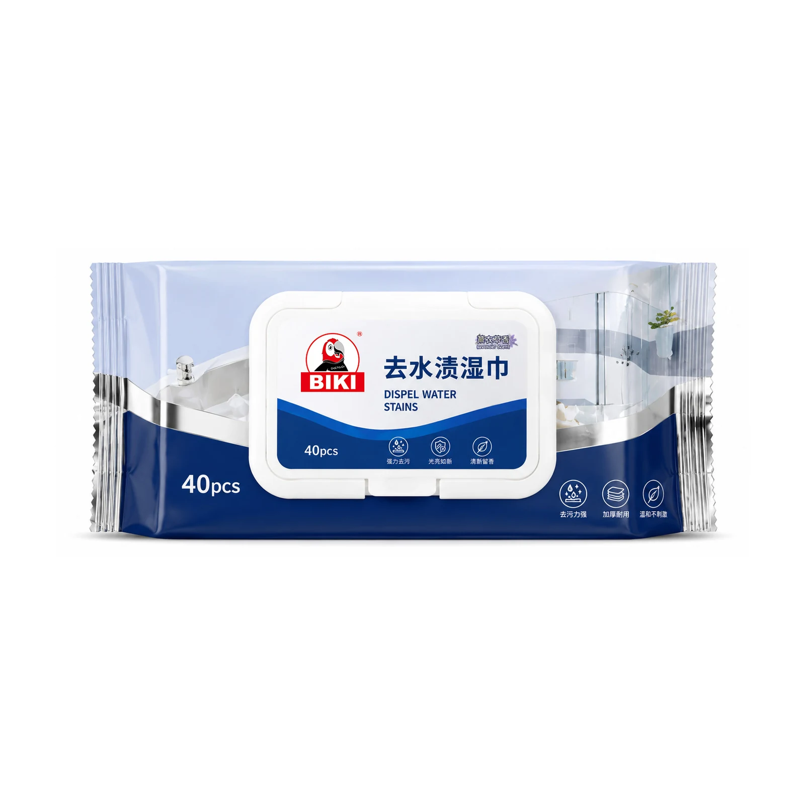 Limescale Removing Bathroom Wipes
