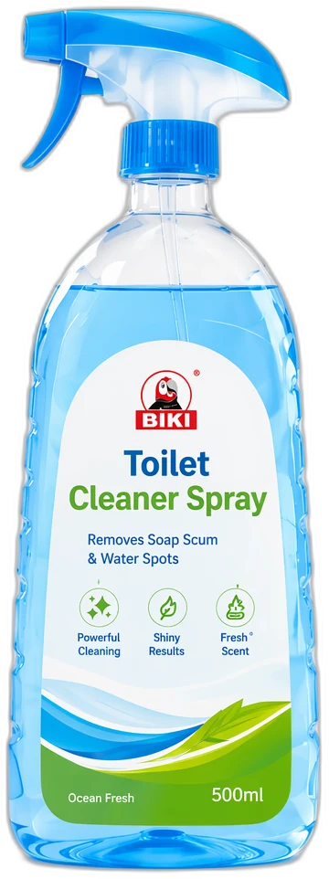 Toilet Cleaner Spray product for toilet surface cleaning