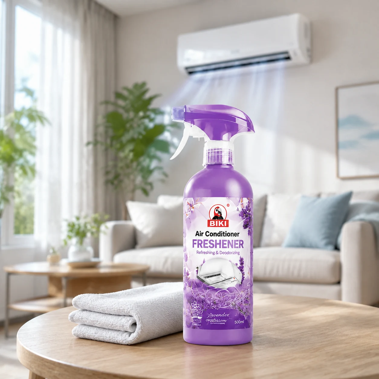 Air Conditioner Freshener Clean Room Result | BIKI Home Care