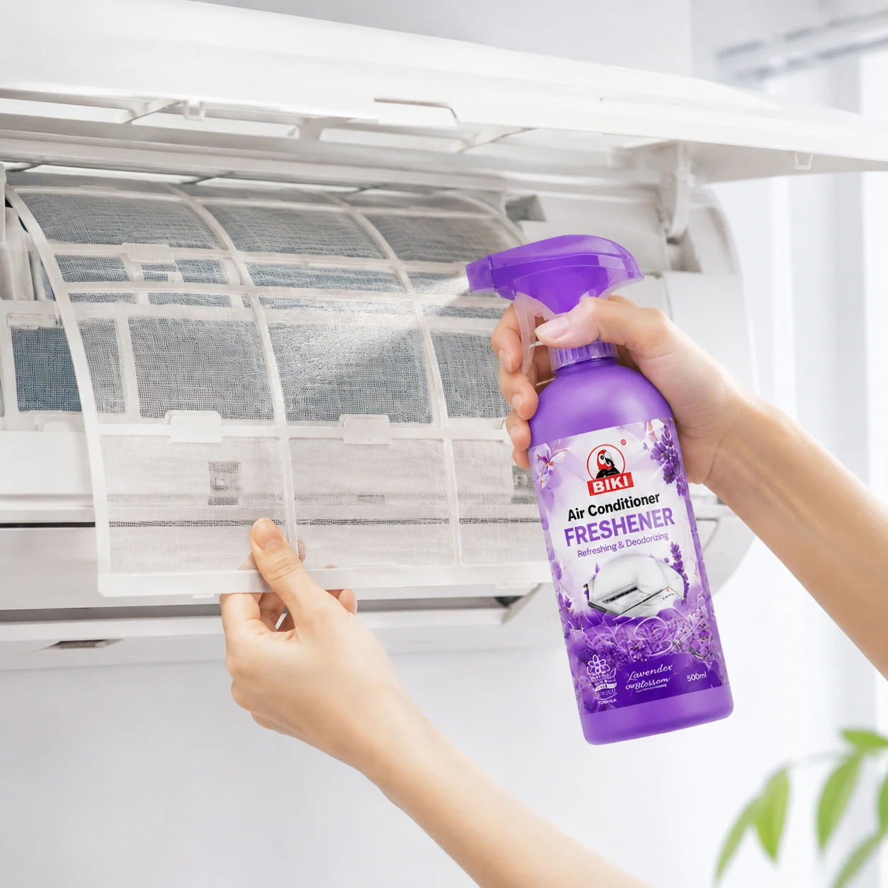 Air Conditioner Freshener Filter Cleaning | BIKI Home Care