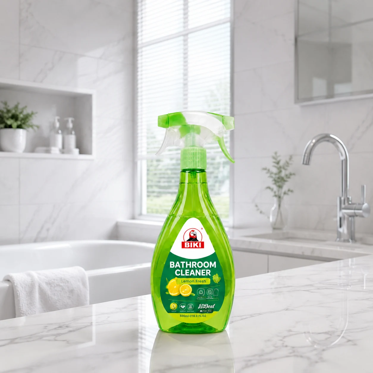 Deep Bathroom Cleaner Clean Bathroom Result | BIKI Home Care
