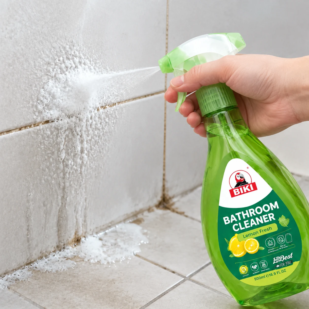 Deep Bathroom Cleaner Grout Soap Scum | BIKI Home Care