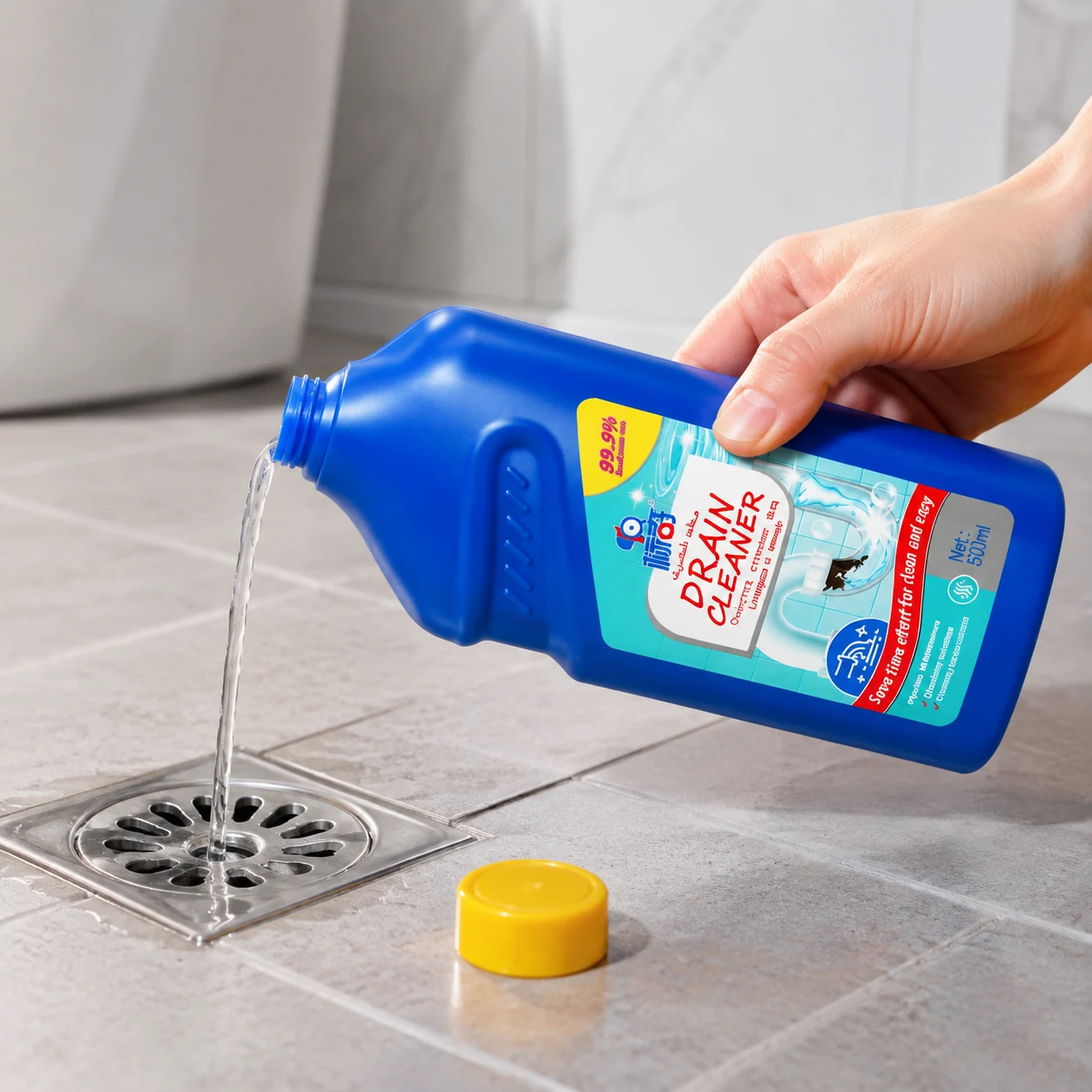 Drain Cleaning Liquid product detail image 1 by BIKI Home Care