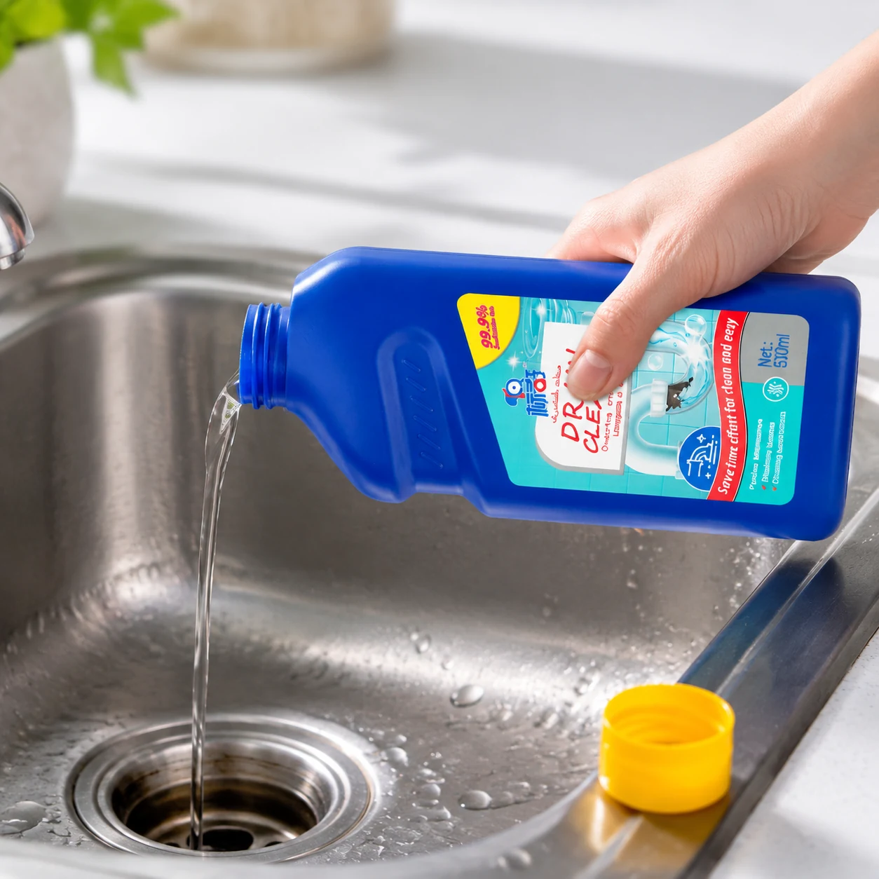 Drain Cleaning Liquid product detail image 3 by BIKI Home Care