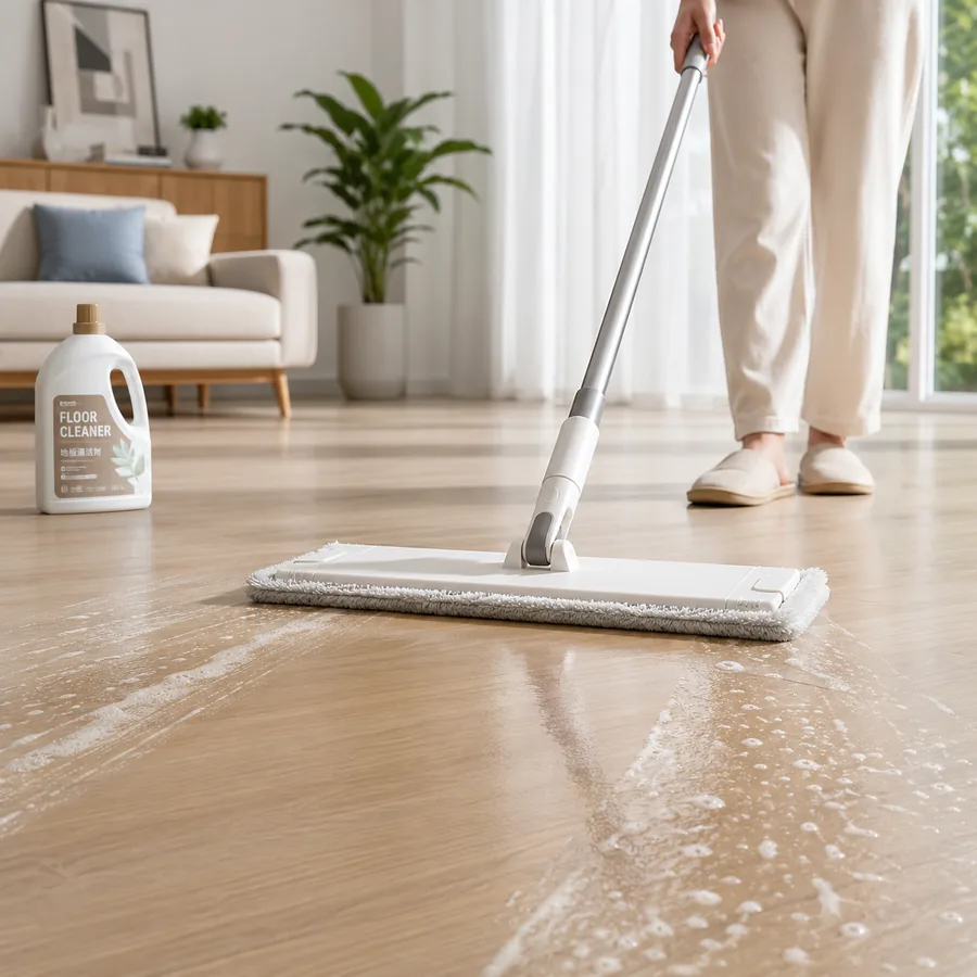 Floor cleaner bottle for daily floor mopping