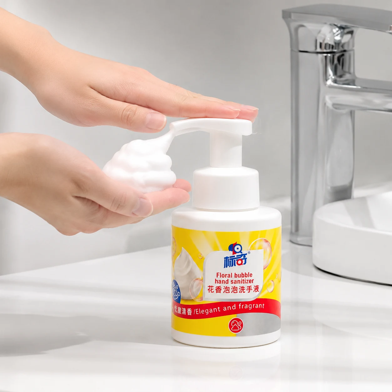 Floral Foam Hand Wash product detail image 2 by BIKI Home Care