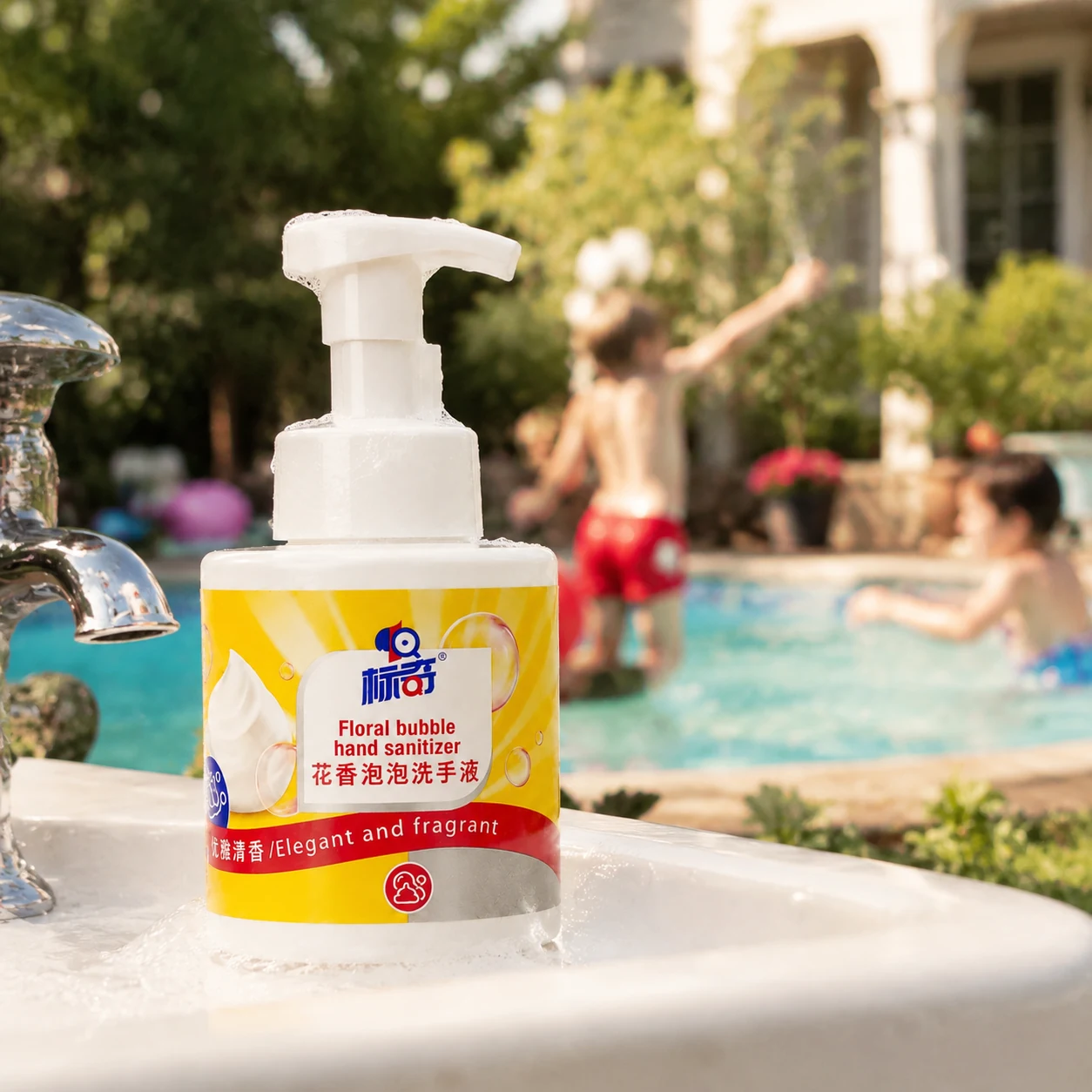 Floral Foam Hand Wash product detail image 3 by BIKI Home Care