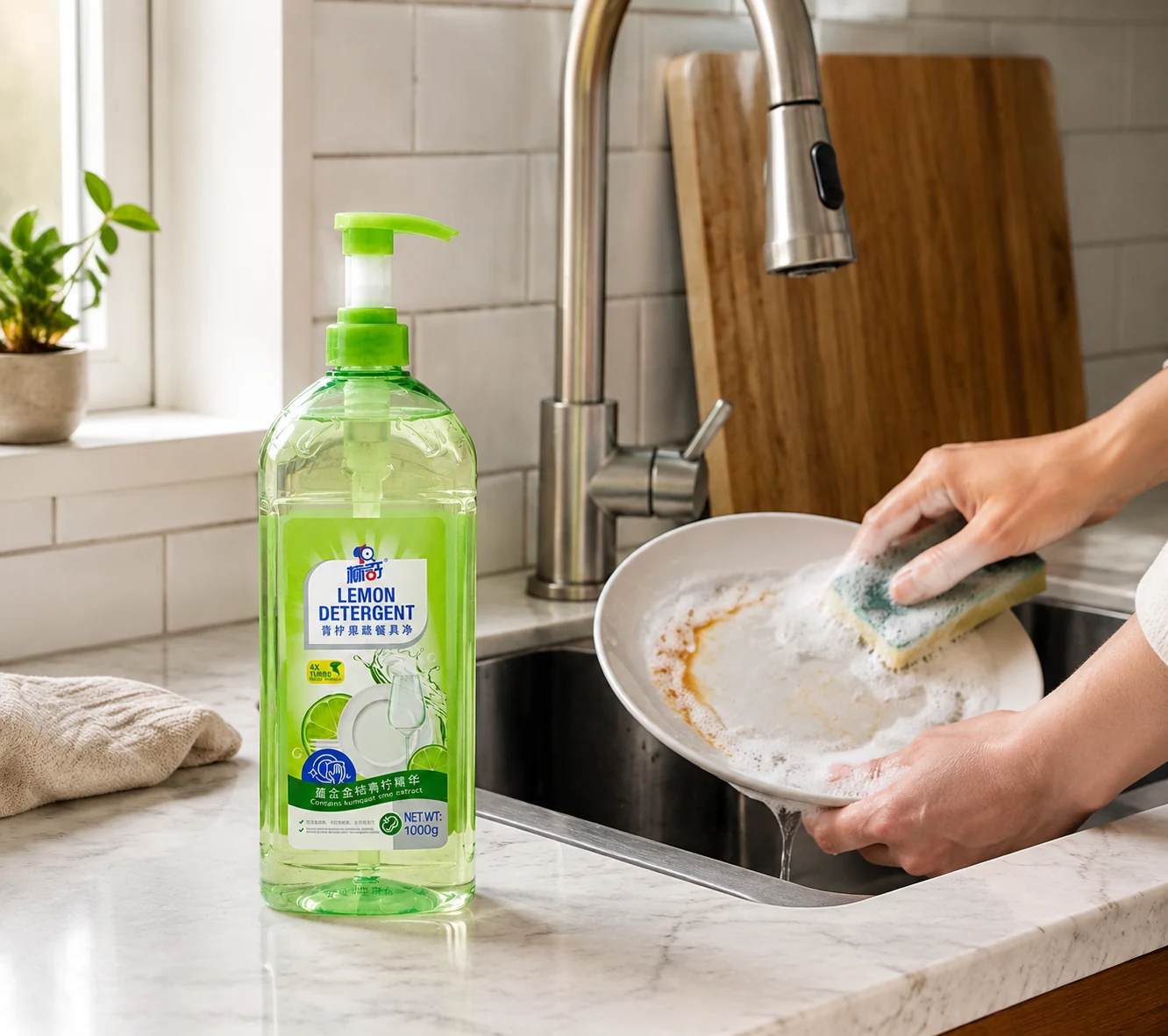 Fruit & Vegetable Dishwashing Liquid product detail image 2 by BIKI Home Care