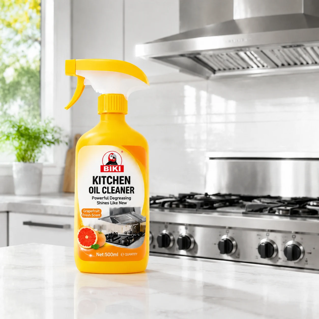 Kitchen Degreaser 2 Grease Free Kitchen Result | BIKI Home Care