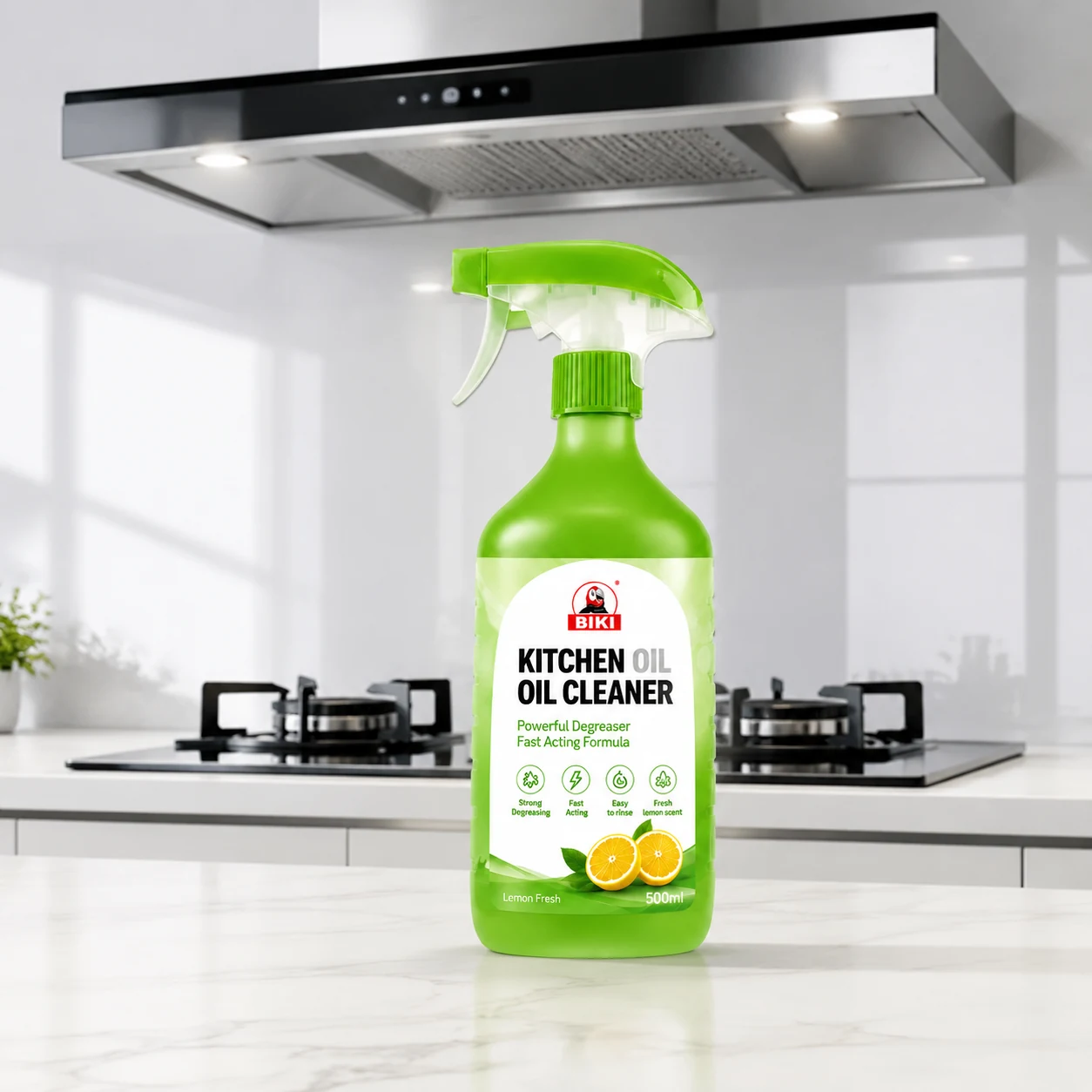 Kitchen Degreaser Spray Grease Free Result | BIKI Home Care