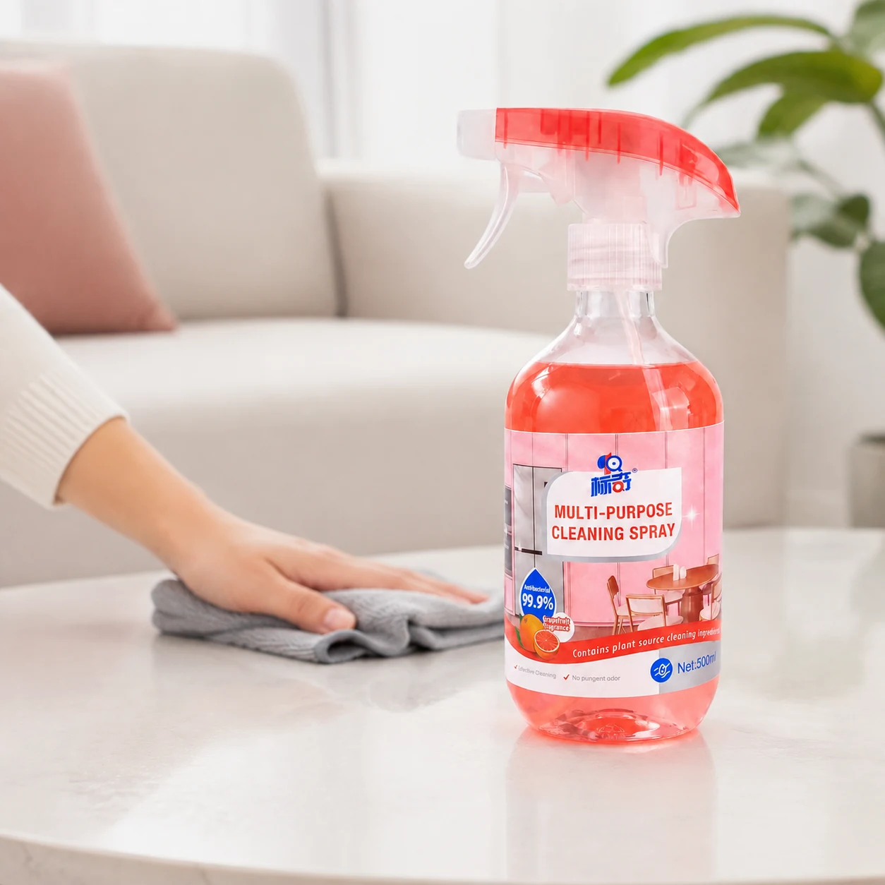 Multi Surface Cleaner Spray Table Wiping | BIKI Home Care
