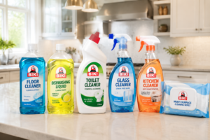 Private label cleaning products collection for OEM/ODM home care brands