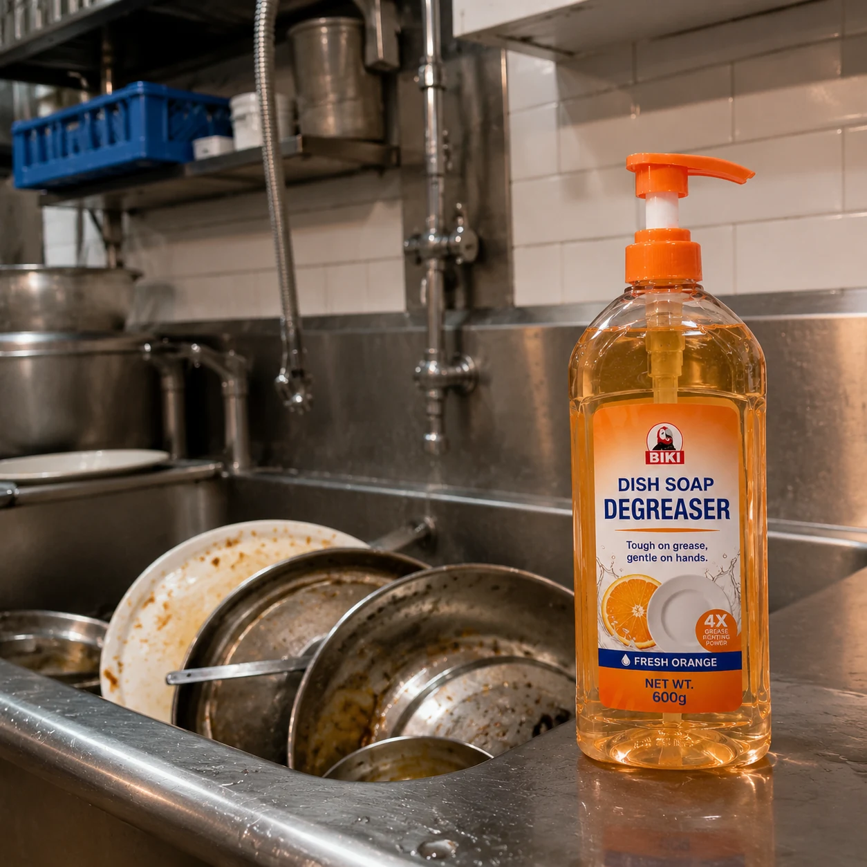 Strong Degreasing Dishwashing Liquid product detail image 2 by BIKI Home Care