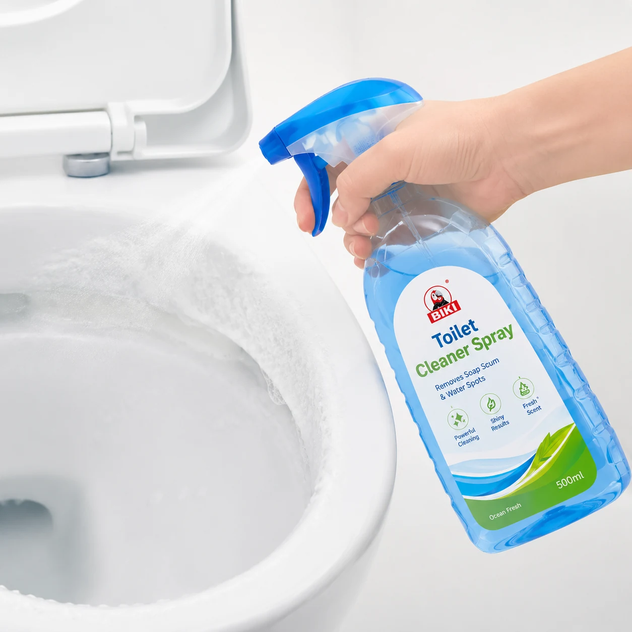 Toilet Cleaner Spray Bowl Foam | BIKI Home Care