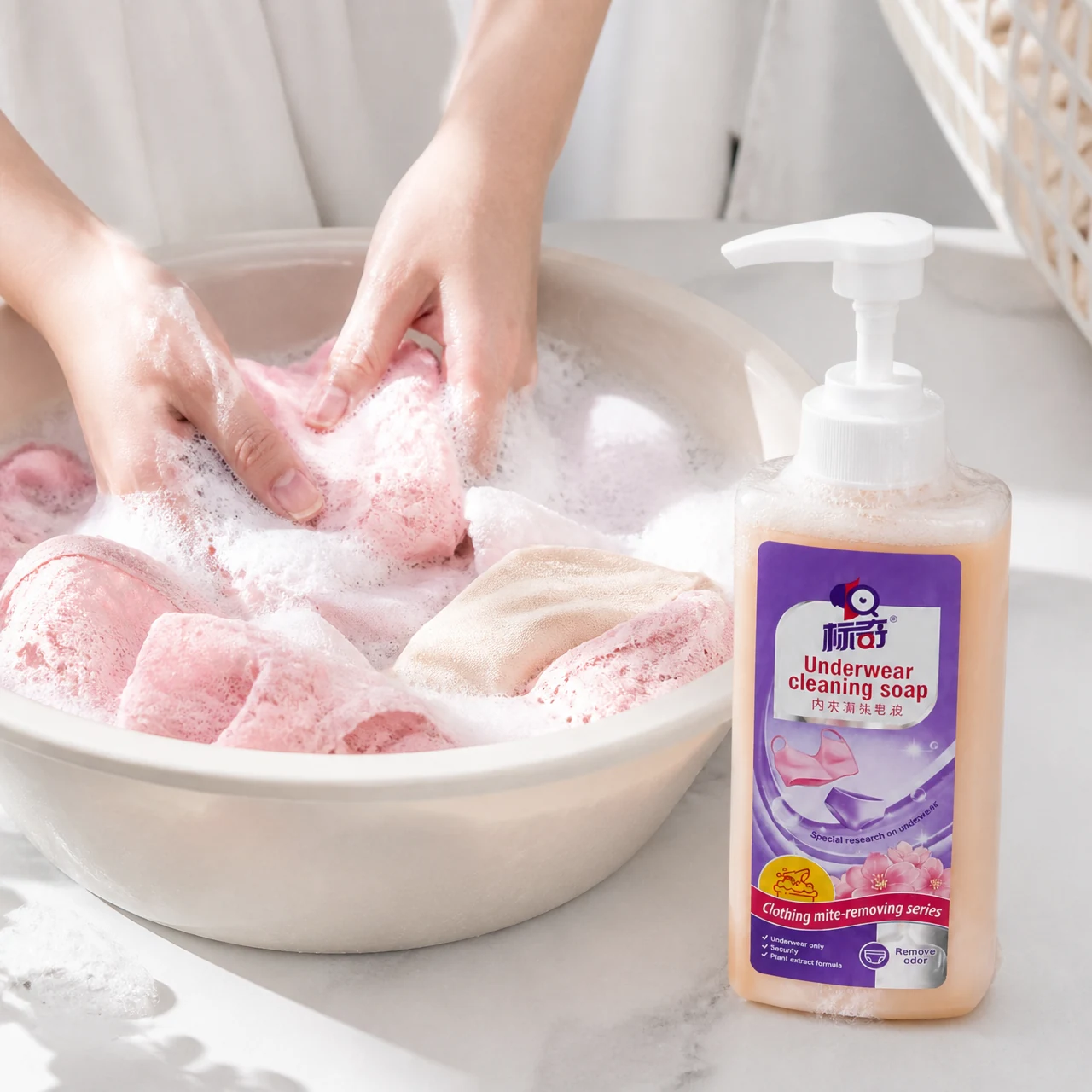 Underwear Cleaning Soap Liquid product detail image 1 by BIKI Home Care
