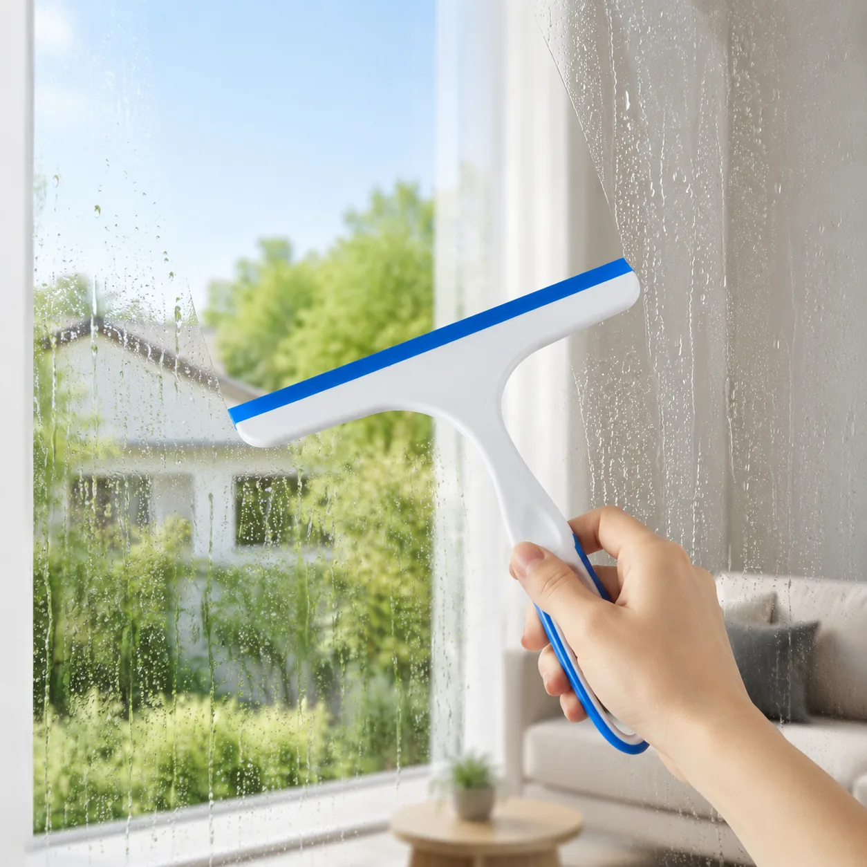 Window Glass Squeegee Window Water Streak Cleaning | BIKI Home Care