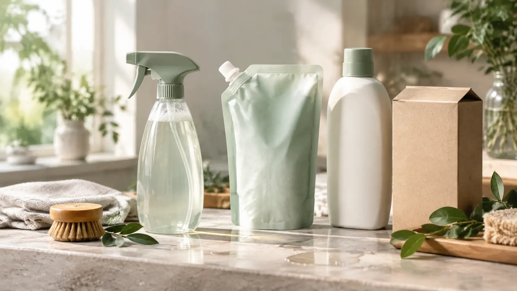 Lifestyle-specific household cleaning products for modern homes