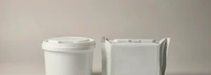Private label cleaning wipes: an 80-sheet canister and a 60-sheet soft pack side by side
